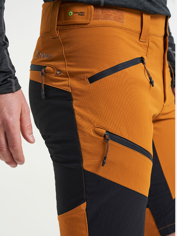 Tenson Moške hlače TENSON Himalaya Stretch Shorts M temno oranžne barve