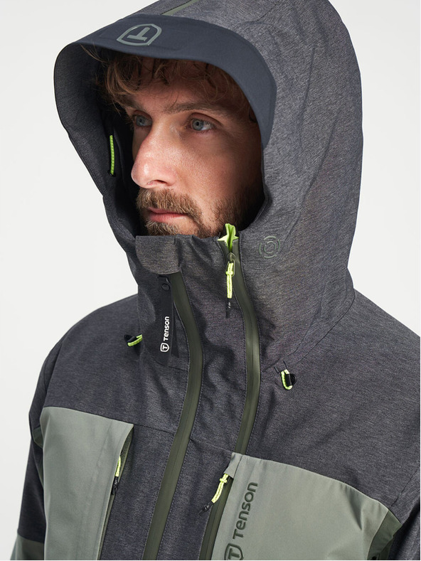 Tenson moška smučarska jakna z membrano TENSON Touring Shell Jacket M temno zelena