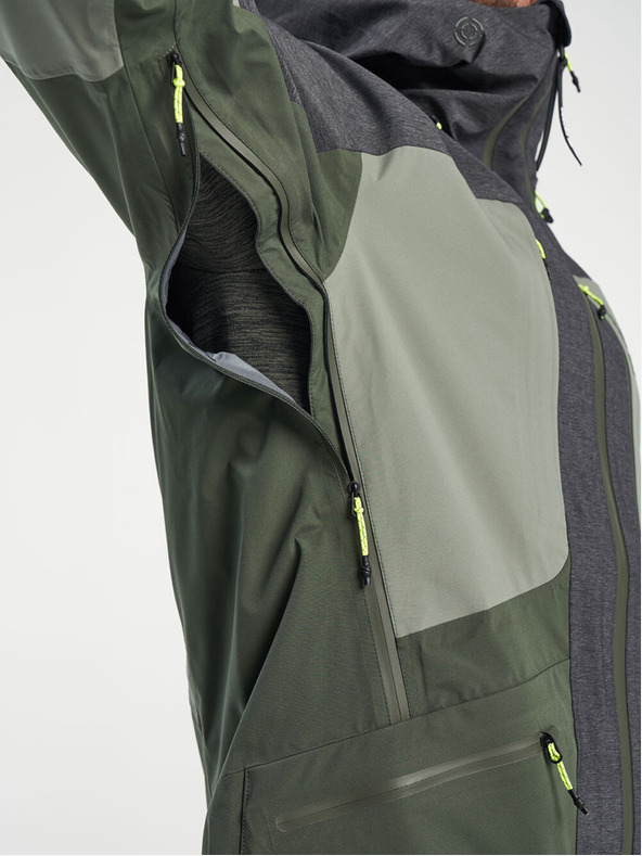 Tenson moška smučarska jakna z membrano TENSON Touring Shell Jacket M temno zelena