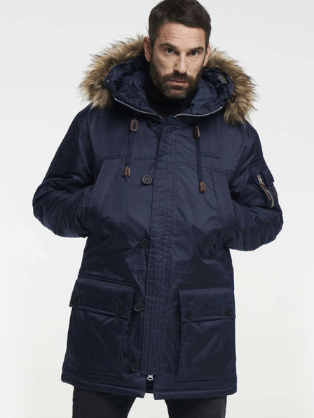 Tenson Moška zimska lifestyle parka TENSON Himalaya Anniversary M temno modra