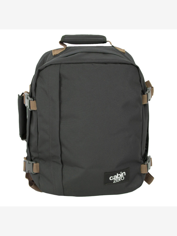 CabinZero Rjavo-črni unisex nahrbtnik CabinZero Classic Sand (28L)