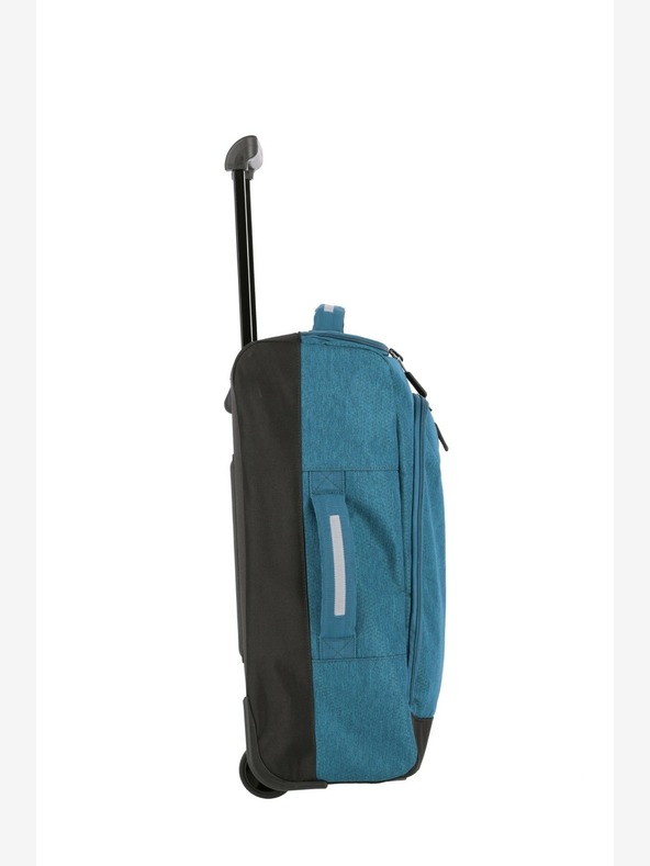 Travelite Kick Off Wheeled Duffle S - petrolejová Torba