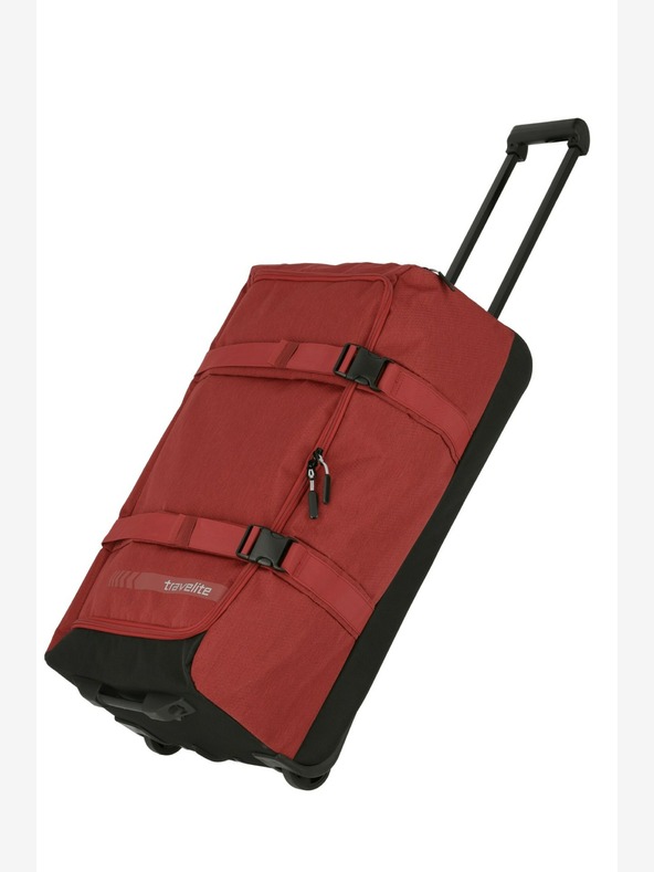 Travelite Travelite Kick Off Wheeled Duffle L - rdeča