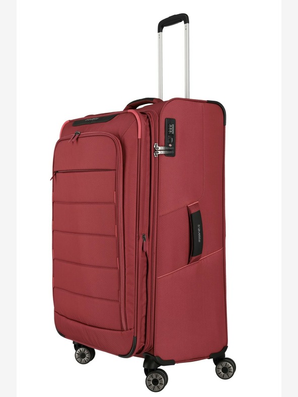 Travelite Travelite Skaii 4w S,M,L - rdeča
