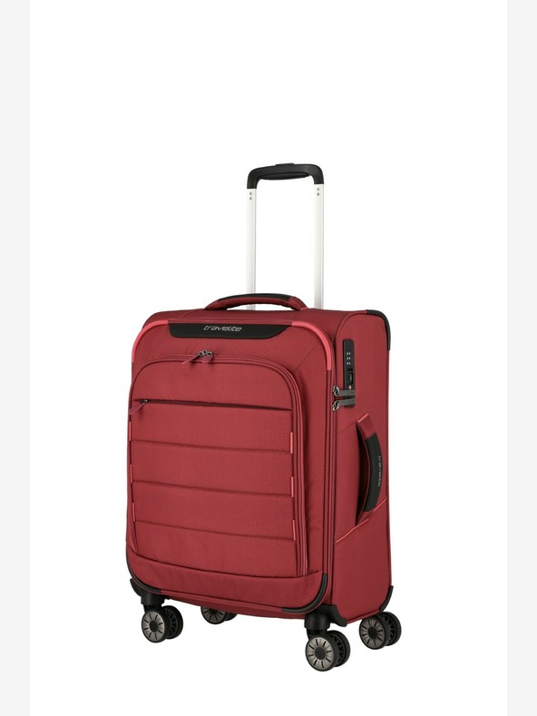 Travelite Travelite Skaii 4w S,M,L - rdeča