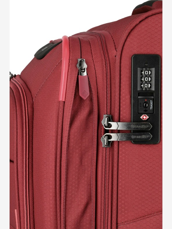 Travelite Travelite Skaii 4w M - rdeč