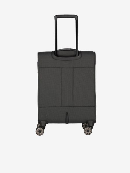 Travelite Potovalni kovček Travelite Viia 4w S temno sive barve