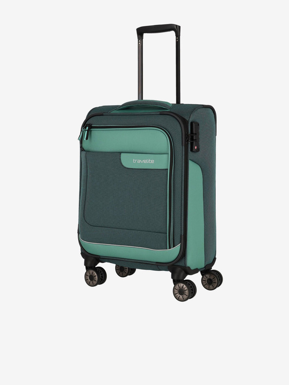 Travelite Zeleni kovček Travelite Viia 4w S