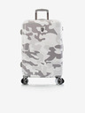 Heys Beli potovalni kovček Heys White Camo M