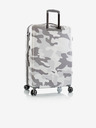 Heys Potovalni kovček Heys White Camo L s sivim vzorcem