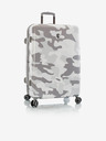 Heys Potovalni kovček Heys White Camo L s sivim vzorcem