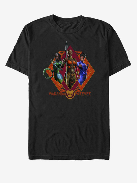 ZOOT.Fan Trojica Črni panter: Wakanda živi ZOOT. FAN Marvel - unisex majica