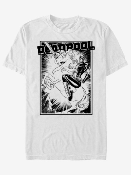 ZOOT.Fan Bela unisex majica Deadpool Fantasy ZOOT.Fan Marvel