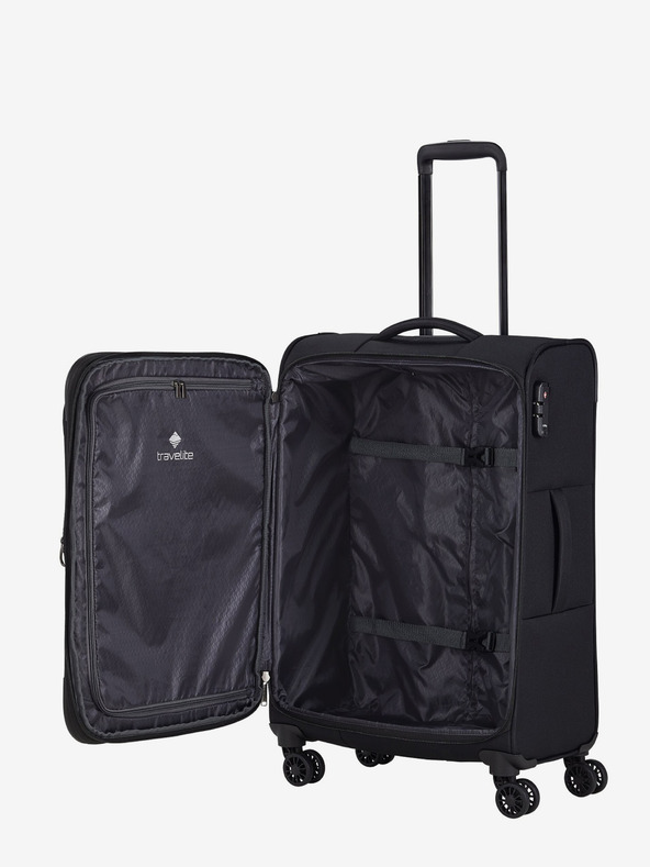 Travelite Komplet treh potovalnih kovčkov Travelite Chios S,M,L Black