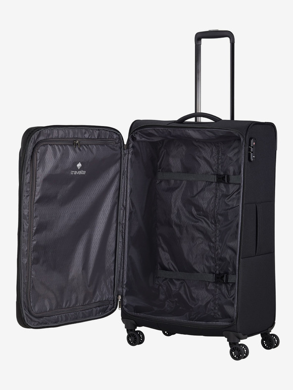 Travelite Komplet treh potovalnih kovčkov Travelite Chios S,M,L Black