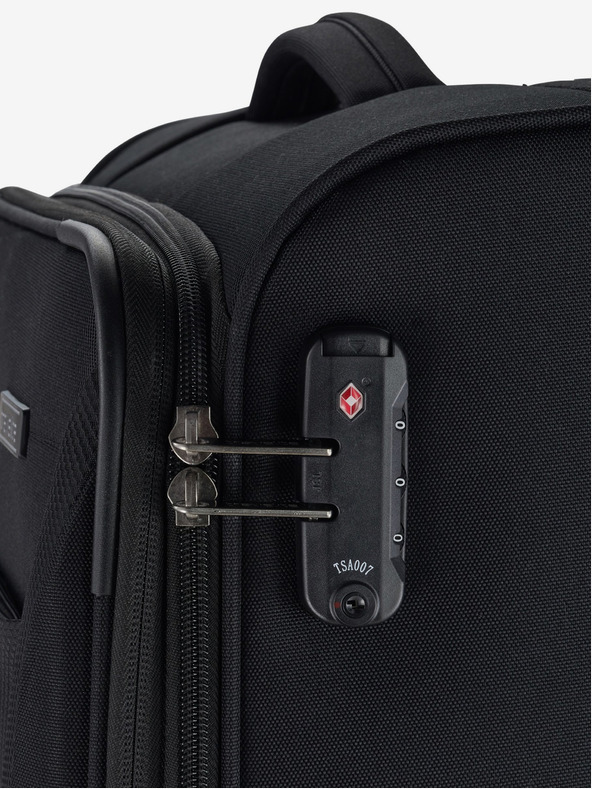 Travelite Komplet treh potovalnih kovčkov Travelite Chios S,M,L Black