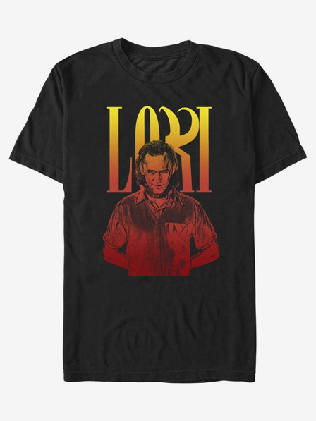 ZOOT.Fan Črna unisex majica ZOOT.Fan Marvel Loki