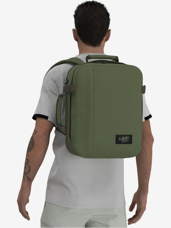 CabinZero Kaki unisex nahrbtnik CabinZero Classic Tech (28L)