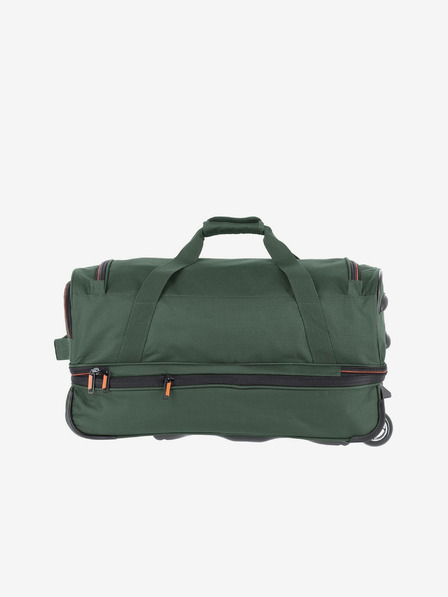Travelite Temno zelena torba na kolesih Travelite Basics S