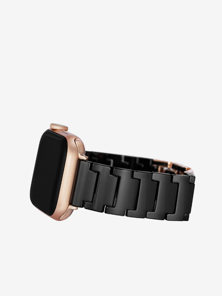 Anne Klein Črn trak za Apple Watch Anne Klein