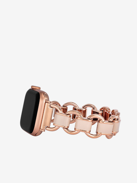 Anne Klein Ženski trak za Apple Watch 42/44/45/ultra 49 mm v rožnatem zlatu Anne Klein
