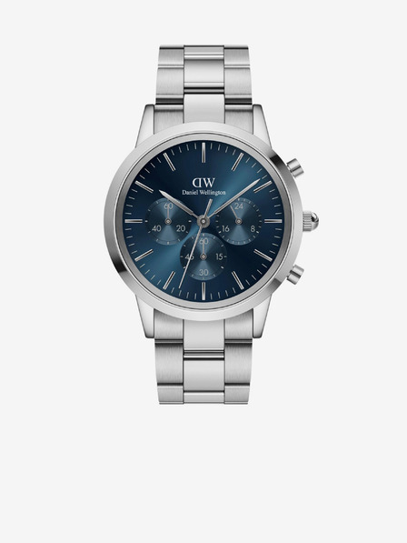 Daniel Wellington Moška srebrna ura Daniel Wellington Iconic DW00100644