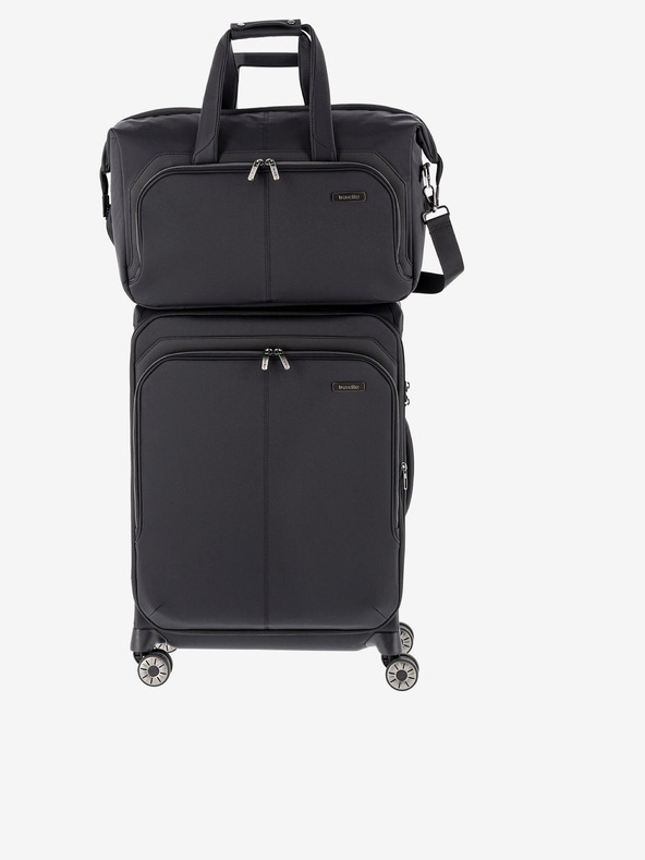 Travelite Travelite Priima Weekender Črni potovalni kovček