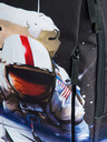 BAAGL  Črn nahrbtnik Baagl eARTh - Cosmonaut by Caer8th