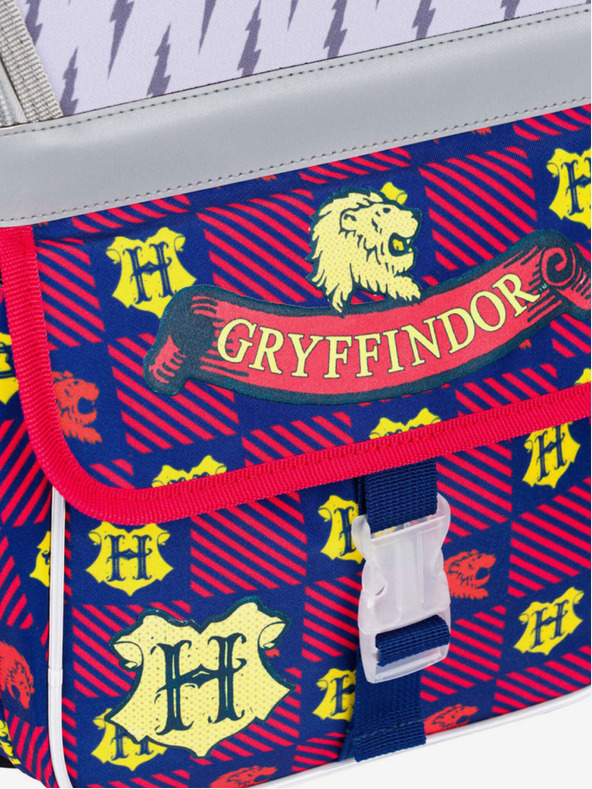 BAAGL  Rdeča in modra šolska torba Zippy Harry Potter Gryffindor
