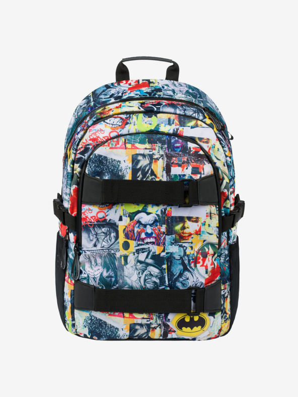 BAAGL  Črni šolski nahrbtnik Baagl Skate Batman Comics