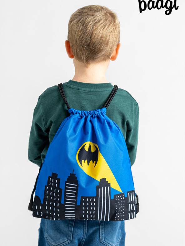 BAAGL  Modra predšolska torba Baagl Batman