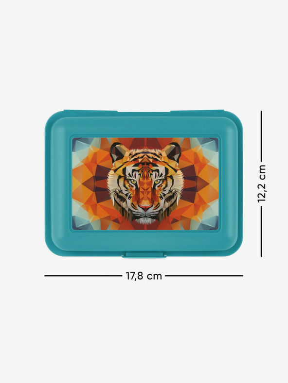 BAAGL  Modra škatla za prigrizke Baagl Tiger