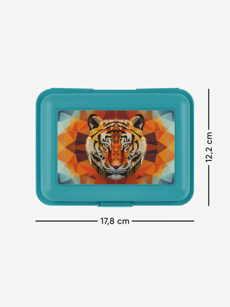 BAAGL  Modra škatla za prigrizke Baagl Tiger