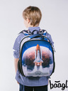 BAAGL  Modra šolska torba Baagl Shelly Space Shuttle