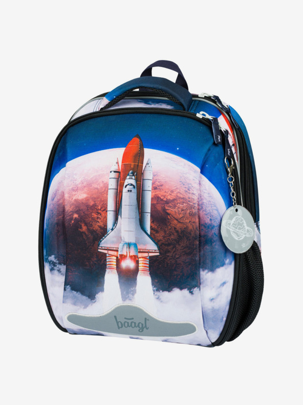 BAAGL  Modra šolska torba Baagl Shelly Space Shuttle