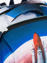 BAAGL  Modra šolska torba Baagl Shelly Space Shuttle