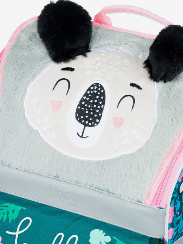 BAAGL  Zelena šolska torba Zippy Baagl Baby Koala