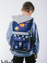 BAAGL  Modra šolska torba Zippy Baagl Planeti