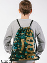 BAAGL  Zelena torba Baagl Skate Polygon