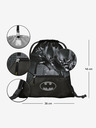BAAGL  Črna torba z žepom Baagl Batman Dark City