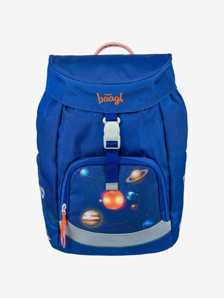 BAAGL  Modri šolski nahrbtnik Airy Baagl Planeti