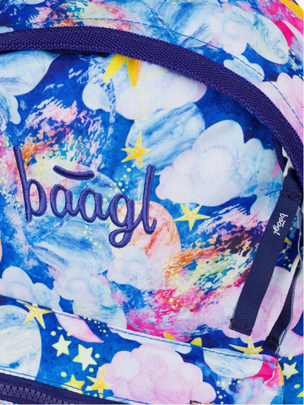 BAAGL  Predšolski nahrbtnik Blue Baagl Stars