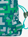 BAAGL  Zelena torba Baagl Minecraft Silver Creeper