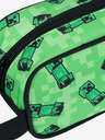 BAAGL  Zeleni šolski komplet - svinčnik, torba Baagl Minecraft 2 Creeper