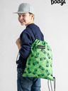 BAAGL  Zeleni šolski komplet - svinčnik, torba Baagl Minecraft 2 Creeper