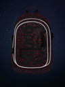 BAAGL  Črni šolski nahrbtnik Baagl Core Red Polygon