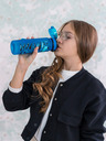 BAAGL  Modra plastenka za pitje iz tritana Kit, 500 ml Baagl