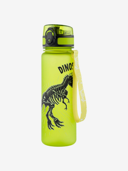 BAAGL  Zelena plastenka za pitje iz tritana Dinozavri, 500 ml Baagl