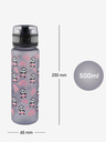 BAAGL  Siva tritanska steklenička za pitje panda, 500 ml Baagl
