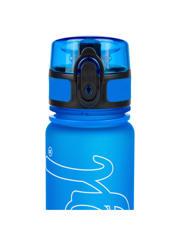 BAAGL  Modra steklenička za pitje iz tritana z logotipom - modra, 500 ml Baagl